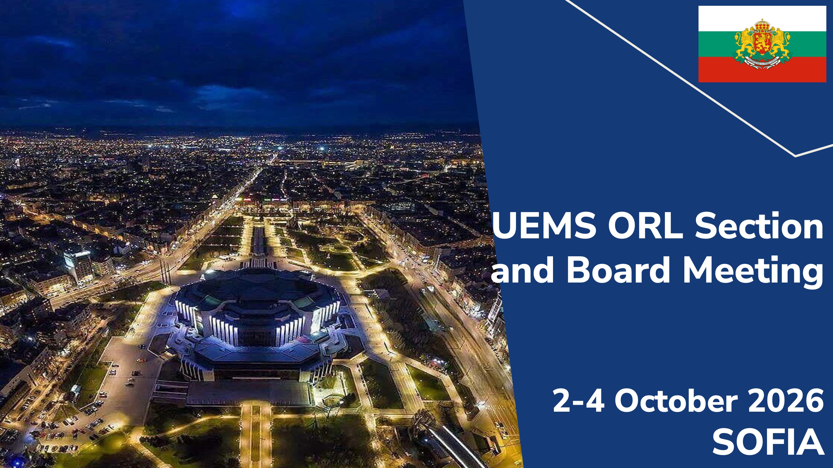 UEMS Meeting Sofia 2026